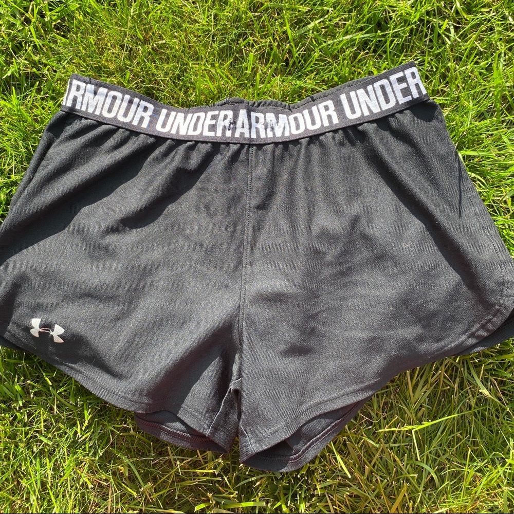 Under armor shorts.